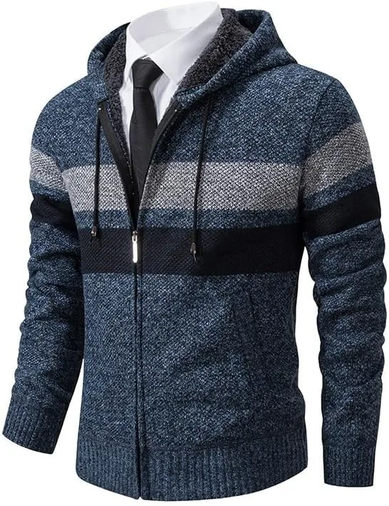 

Мужской худи-кардиган на молнии LUORUAN