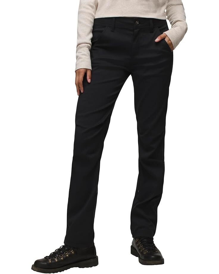 

Брюки Prana Stretch Zion Mid Rise Pants, черный