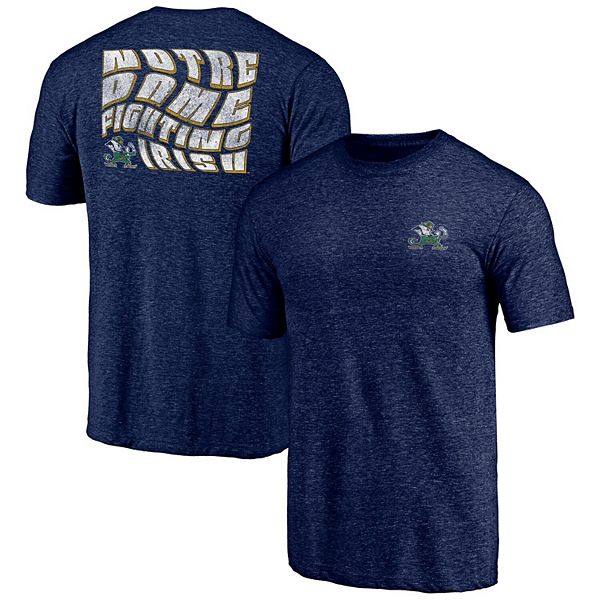 

Мужская футболка notre dame fighting irish с волнистым логотипом Unbranded