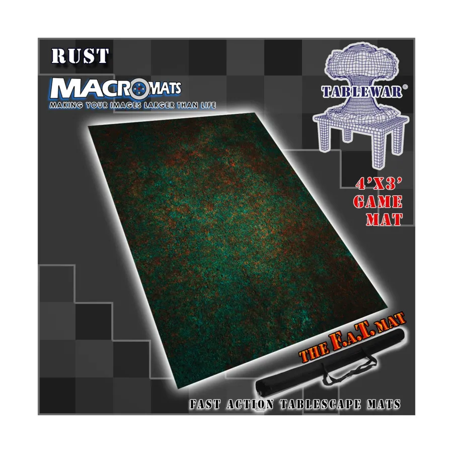 

4 х 3 фута — ржавчина, MacroMats - 4' x 3' (Tablewar)