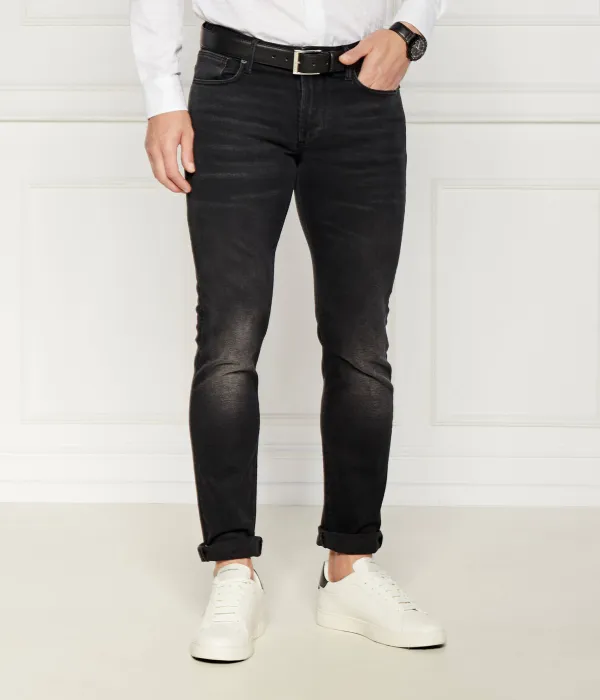 Джинсы j06 Slim fit Emporio Armani, серый — фото 3