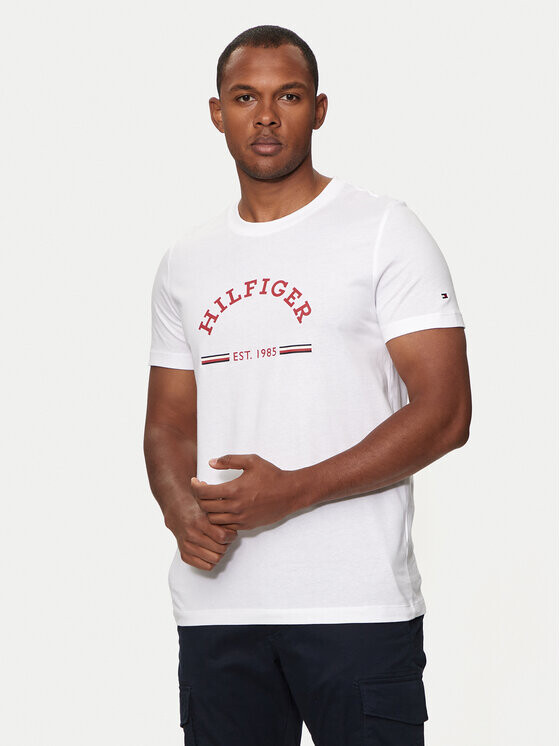 

Футболка узкого кроя Tommy Hilfiger, белый