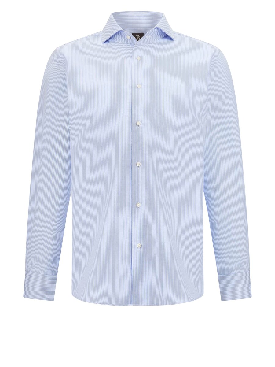 

Рубашка обычного кроя на пуговицах Boggi Milano, цвет Sky blue/Light blue