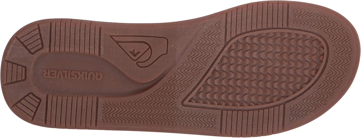 Мужские сандалии Quiksilver Caged Oasis II, черный/серый/коричневый — фото 4