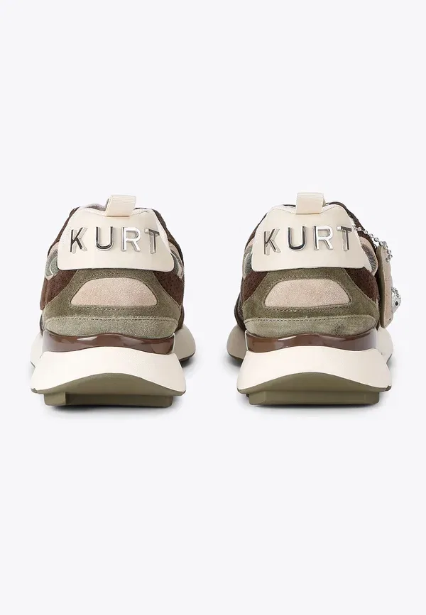 Кроссовки мужские Kurt Geiger London Kurt runner, хаки — фото 3