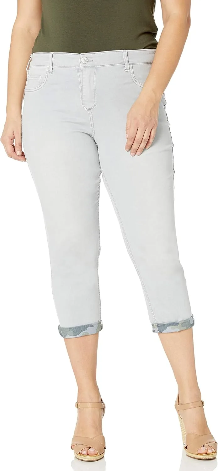 

Винтажные джинсы America Blues женские укороченные с манжетами Vintage America Blues