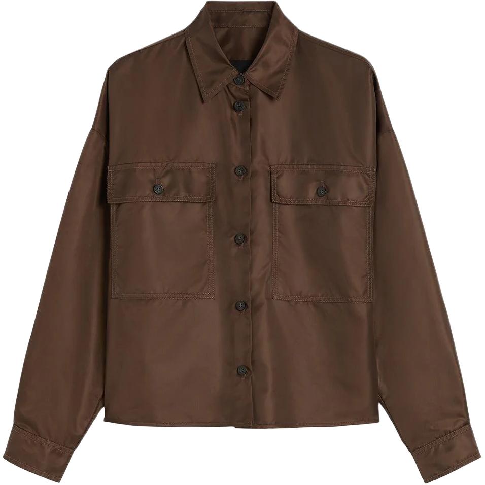 

Weekend Max Mara укороченная рубашка MaxMara, chocolate