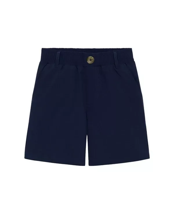 Шорты для баскетбольной площадки на подкладке Courtside Kids, Navy