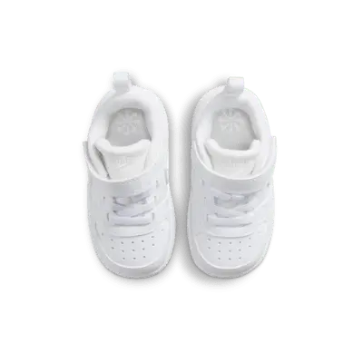 Кроссовки Nike Court Borough Low Recraft, цвет White/White/White — фото 4