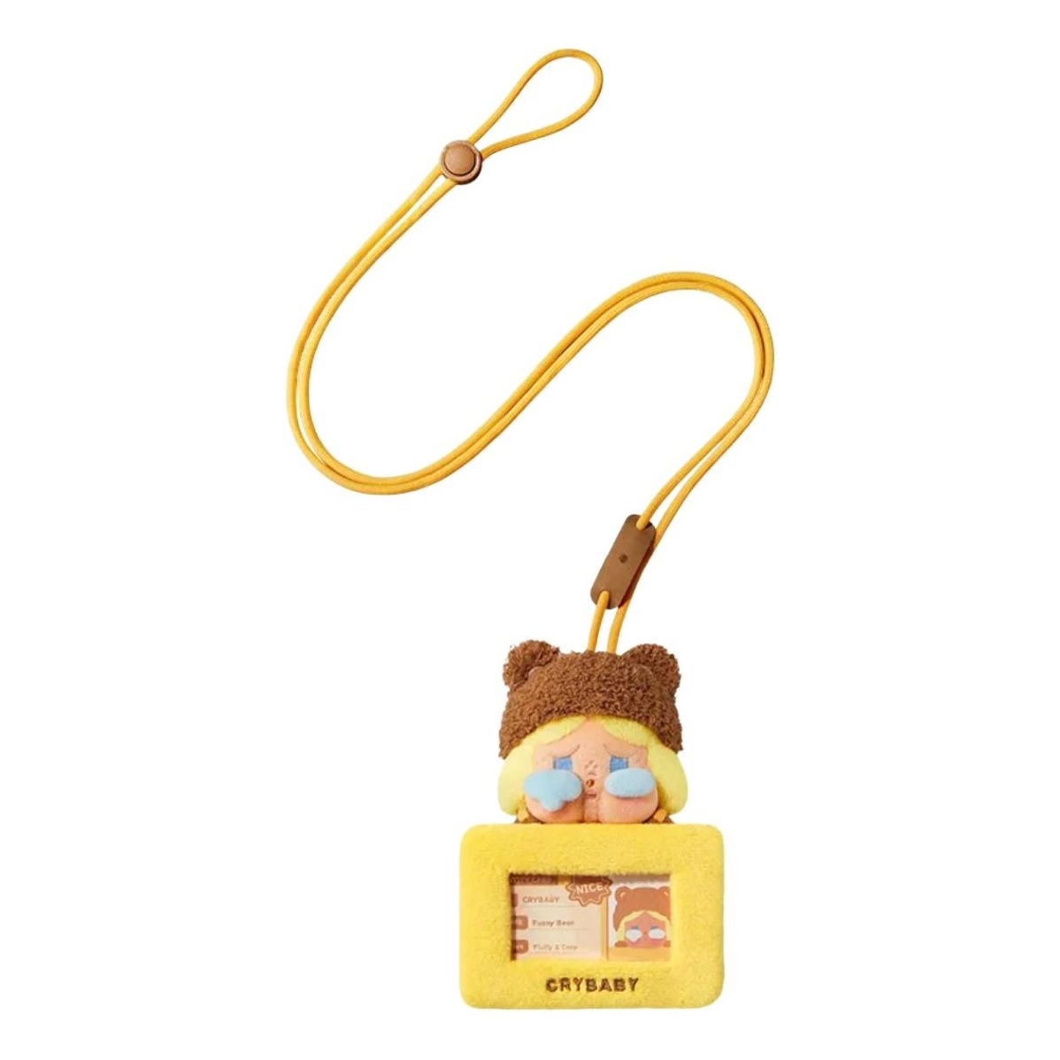 

Подвеска-держатель для карт Pop Mart Pop Bean Fluffy and Cozy 'Плакса-мишка'