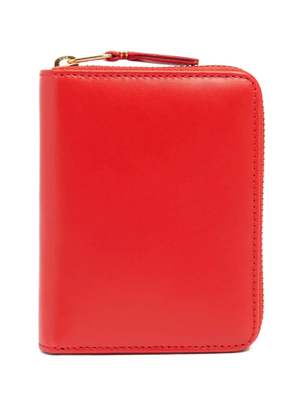 

Кожаный кошелек на молнии Comme Des Garcons Wallet, красный