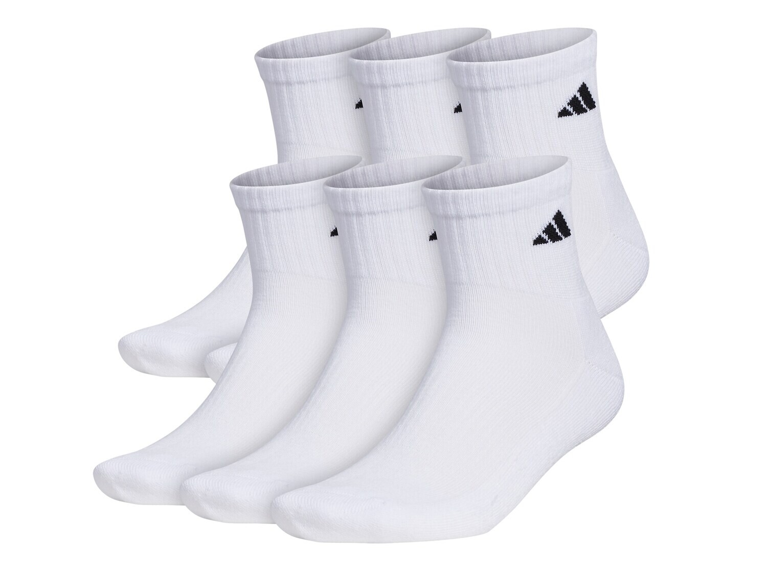 

Носки мужские Adidas с мягкой подкладкой, 6 пар, белый