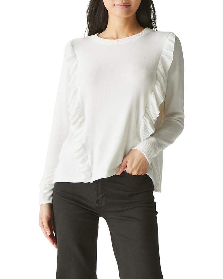

Топ Michael Stars Kristi Ruffle, цвет Chalk