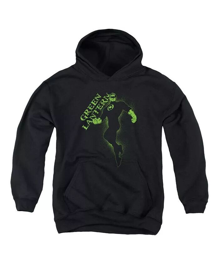 

Boys Gl Youth Lantern Darkness Pull Over Hoodie / Толстовка с капюшоном Green Lantern, черный