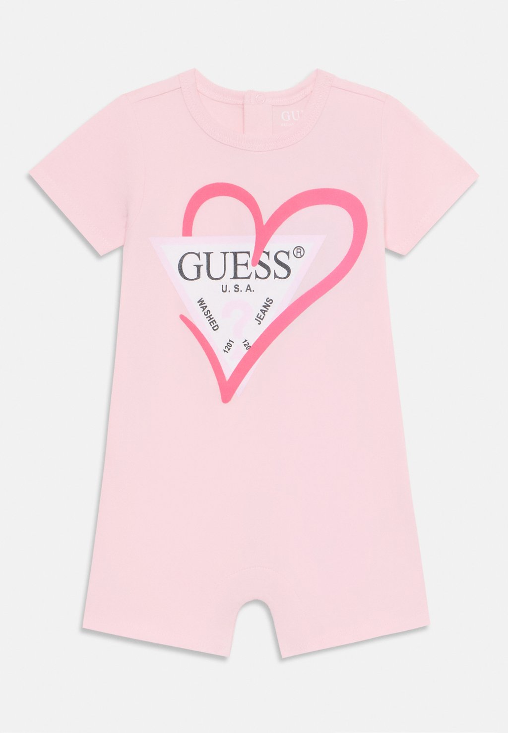 

Комбинезон BABY STRETCH SHORTIE UNISEX Guess, цвет Ballet Pink