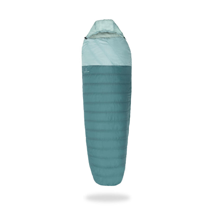 

JUSTCAMP Спальный мешок для кемпинга Melvin Light — легкий, компактный, для детей и взрослых.