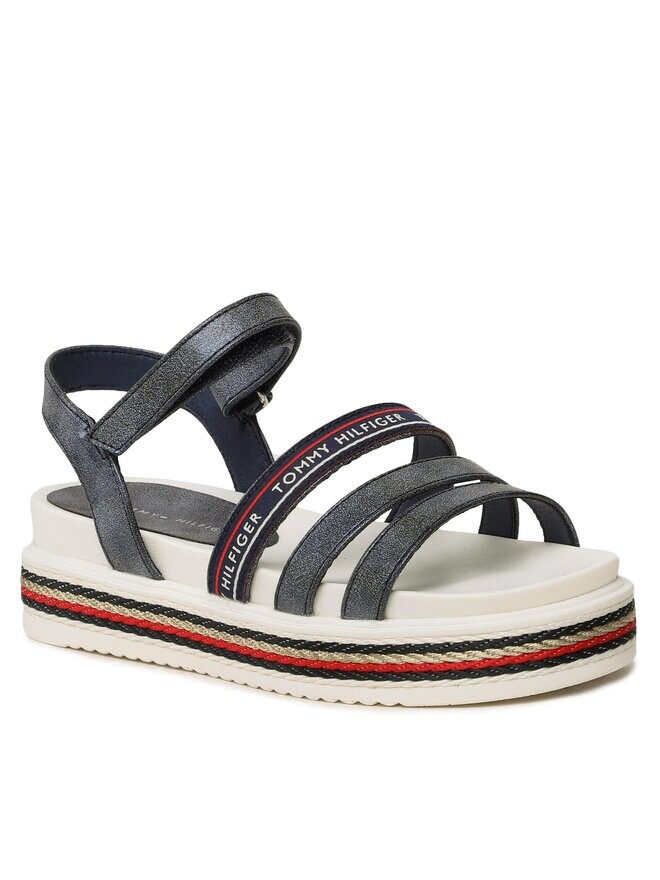 

Сандалии Tommy Hilfiger Platform Velcro Sandal T3A2-32763-0568 M, темно-синий