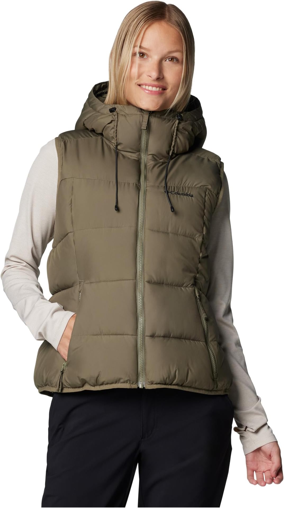 

Жилет Columbia Pike Lake II Insulated Vest, цвет Stone Green 1