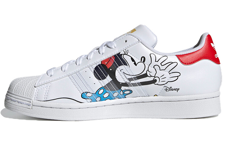 

Кроссовки Adidas Originals Superstar Disney Mickey And Minnie White Vivid Red