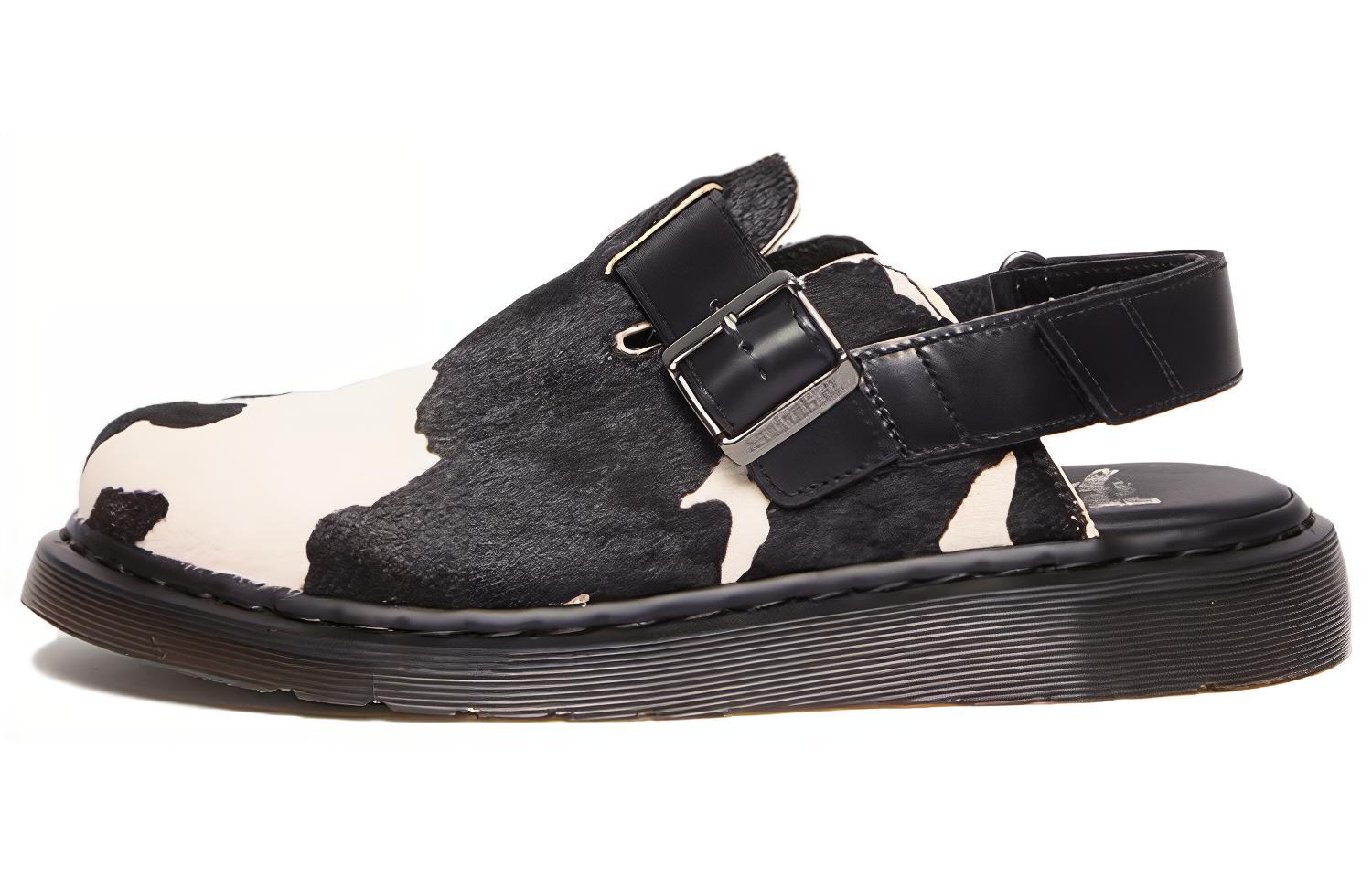Dr.Martens Повседневные однобортные туфли женские, черно-белые