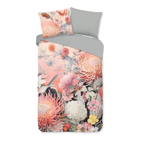 

Комплект постельного белья Good morning Delphine, 140x2x240 см цвет peach