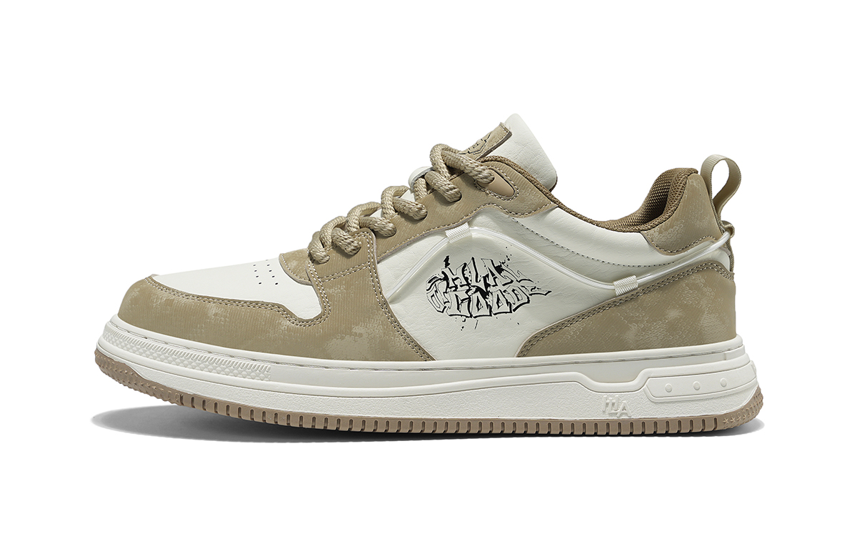 

HLA Мужские скейтерские кроссовки низкие бело-черные, бело-абрикосовые, бело-серые - бело-абрикосовые, цвет White Apricot