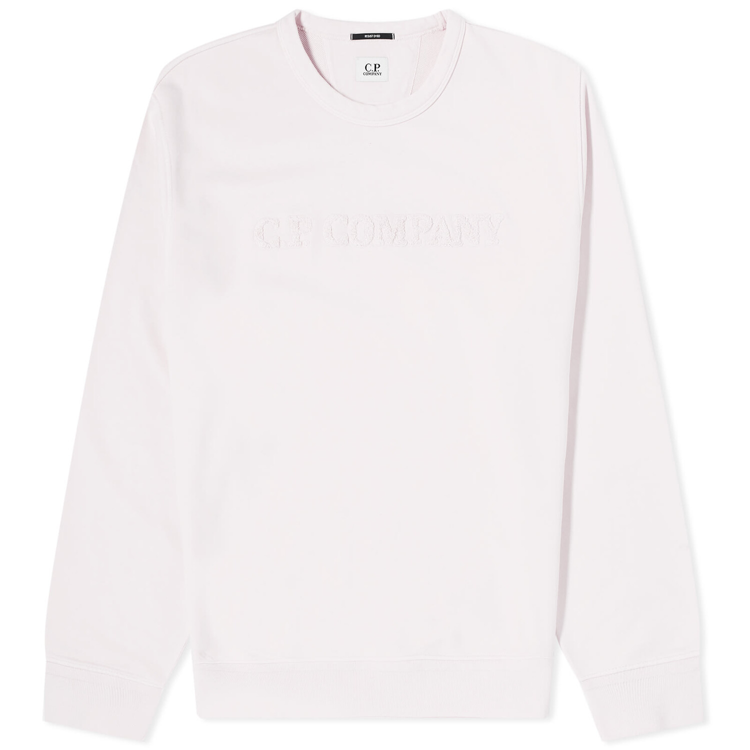 

Толстовка C.P. Company Cotton Diagonal Fleece Logo Sweatshirt, цвет Heavenly Pink