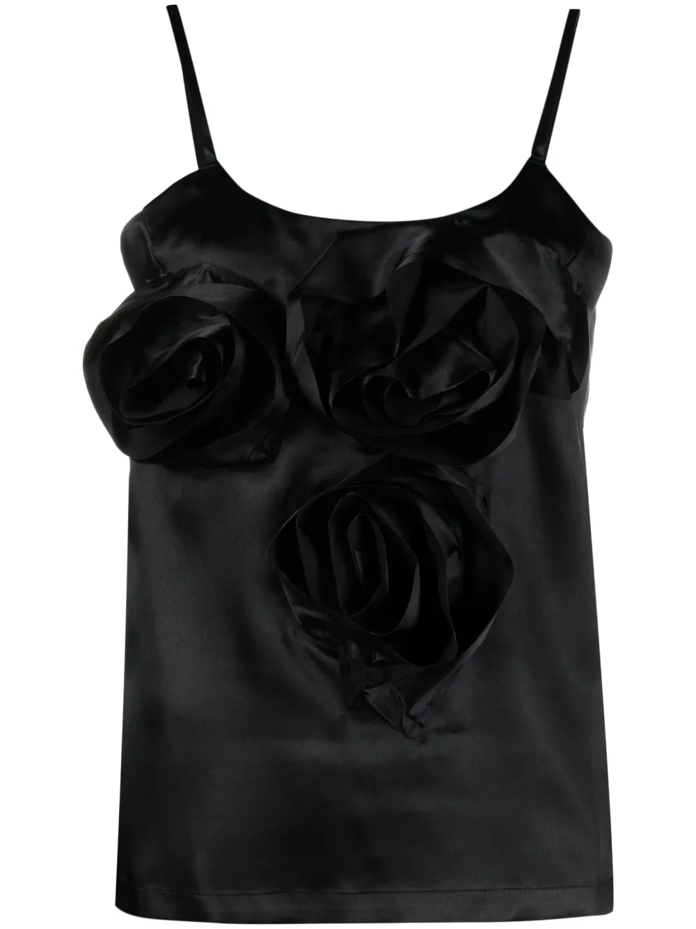 

Топ с цветочной аппликацией Comme Des Garçons Comme Des Garçons, черный