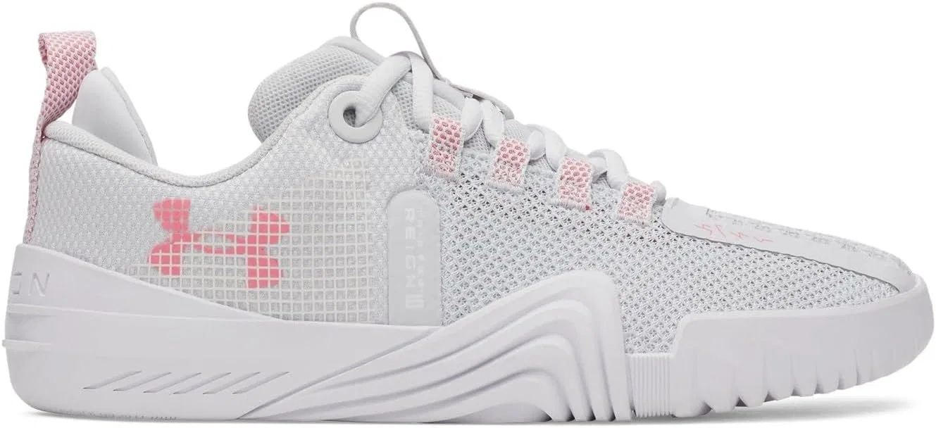 Мужские тренировочные кроссовки Under Armour TriBase Reign 6, белый/розовый/серый