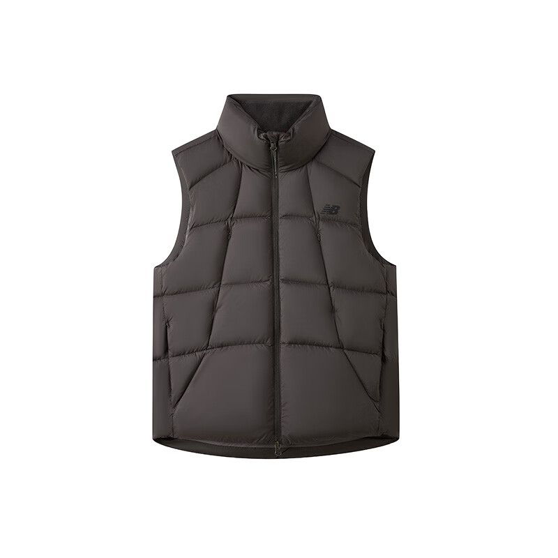 

Пуховый жилет мужской DKG, воротник-стойка, средней жесткости, другие характеристики New Balance, dkg