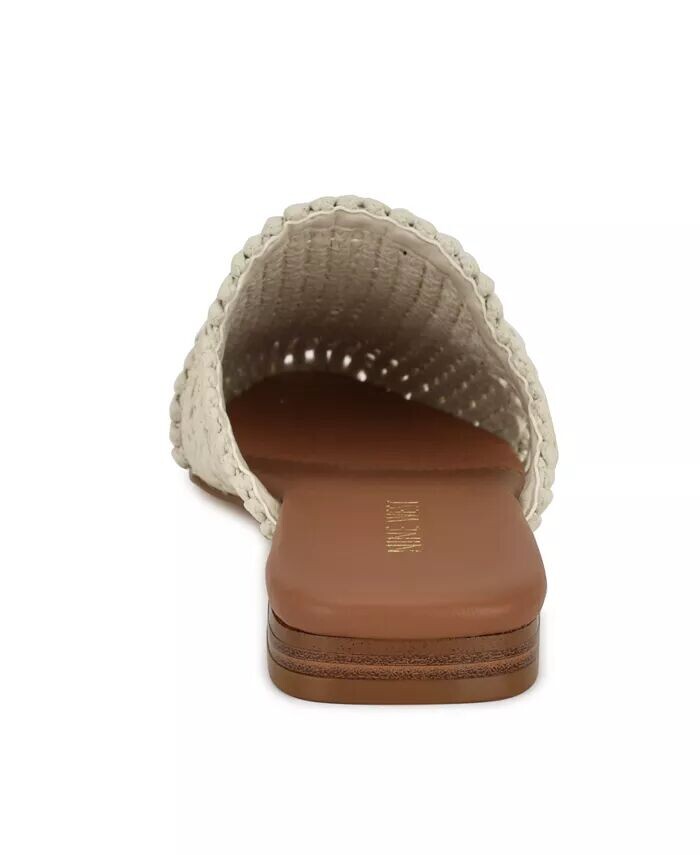 Женские повседневные мюли Campton Slip-On Nine West, коричневый/бежевый — фото 3