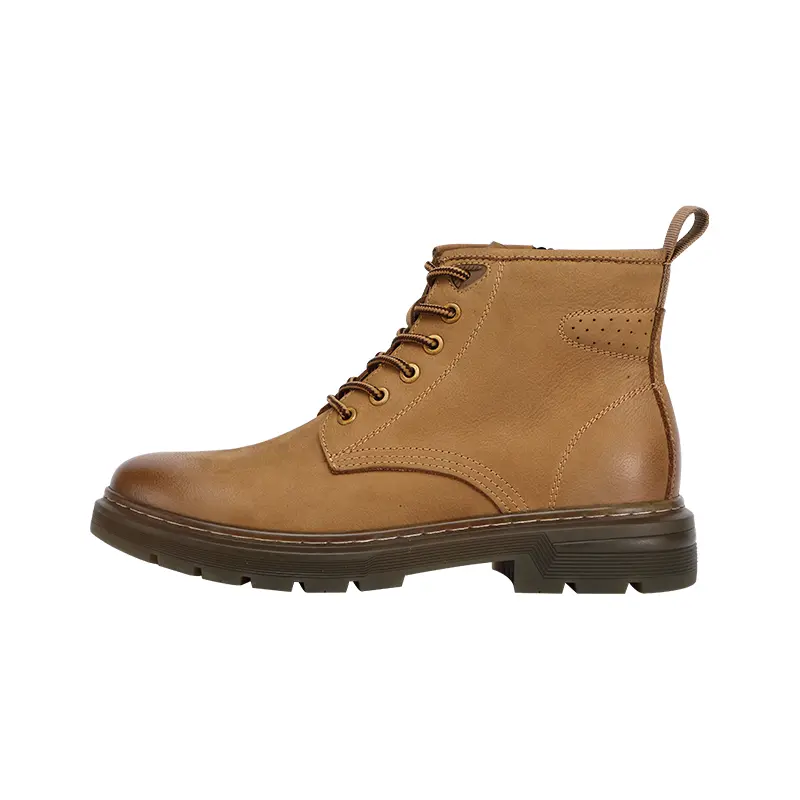 

Мужские ботинки Cahhrrn X Martin Boot Men Beige Vicki Brown