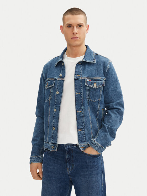 

Джинсовая куртка обычного кроя Ryan DM0DM21047 Tommy Jeans, синий
