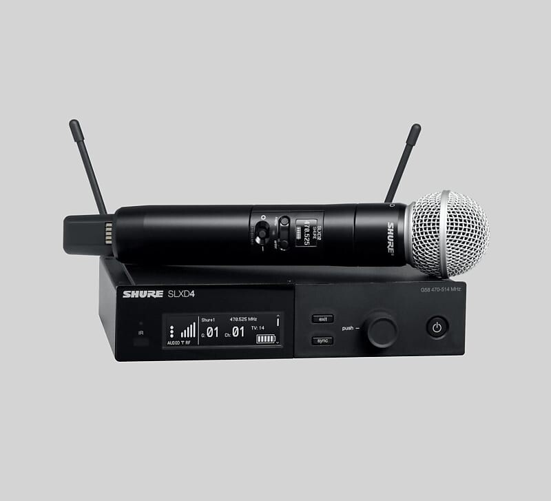 

Микрофон Shure SLXD4SM58-H55