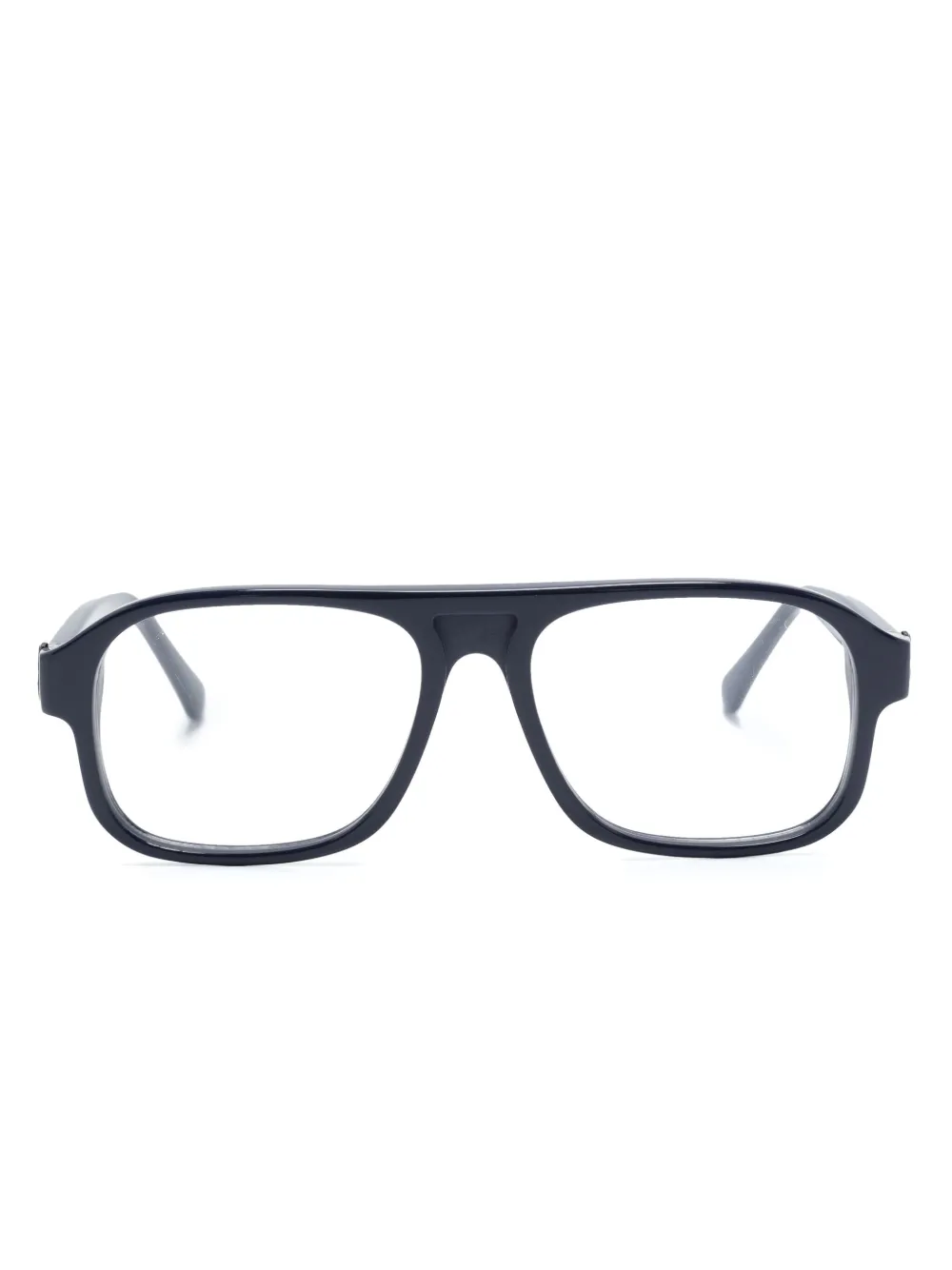 

Очки ML5198 001 в квадратной оправе Moncler Eyewear, синий