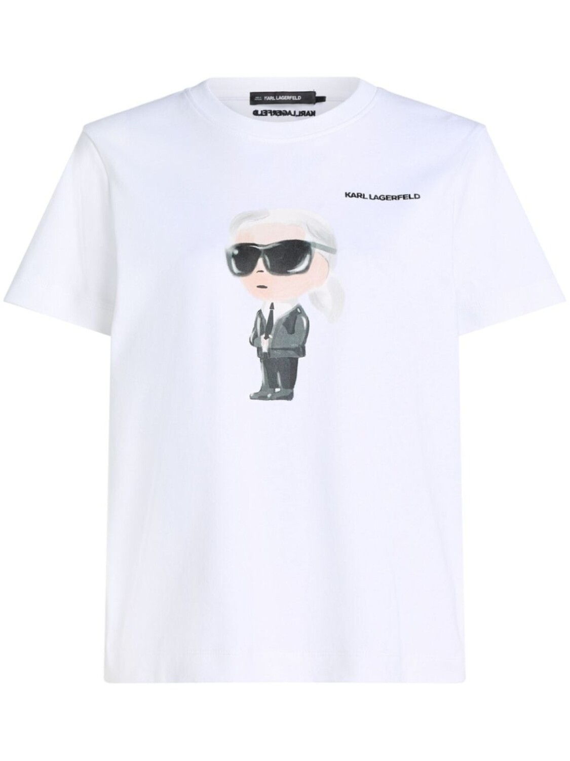 

Футболка с иконкой Karl Lagerfeld, белый