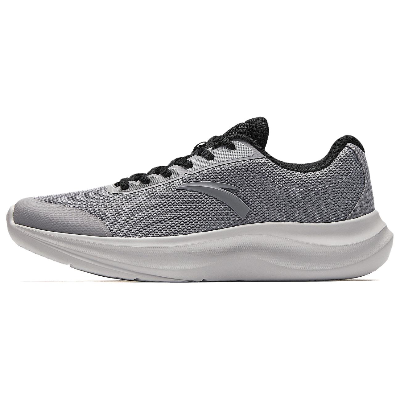 

ANTA Кроссовки для бега из коллекции Running, мужские, низкие, цвет Pigeon Gray, черный