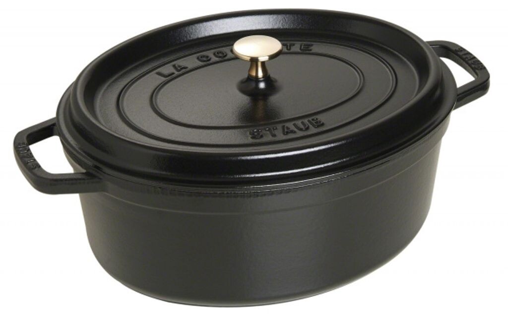 

Staub Cocotte овальный черный 31см 5.5л 40509-319-0