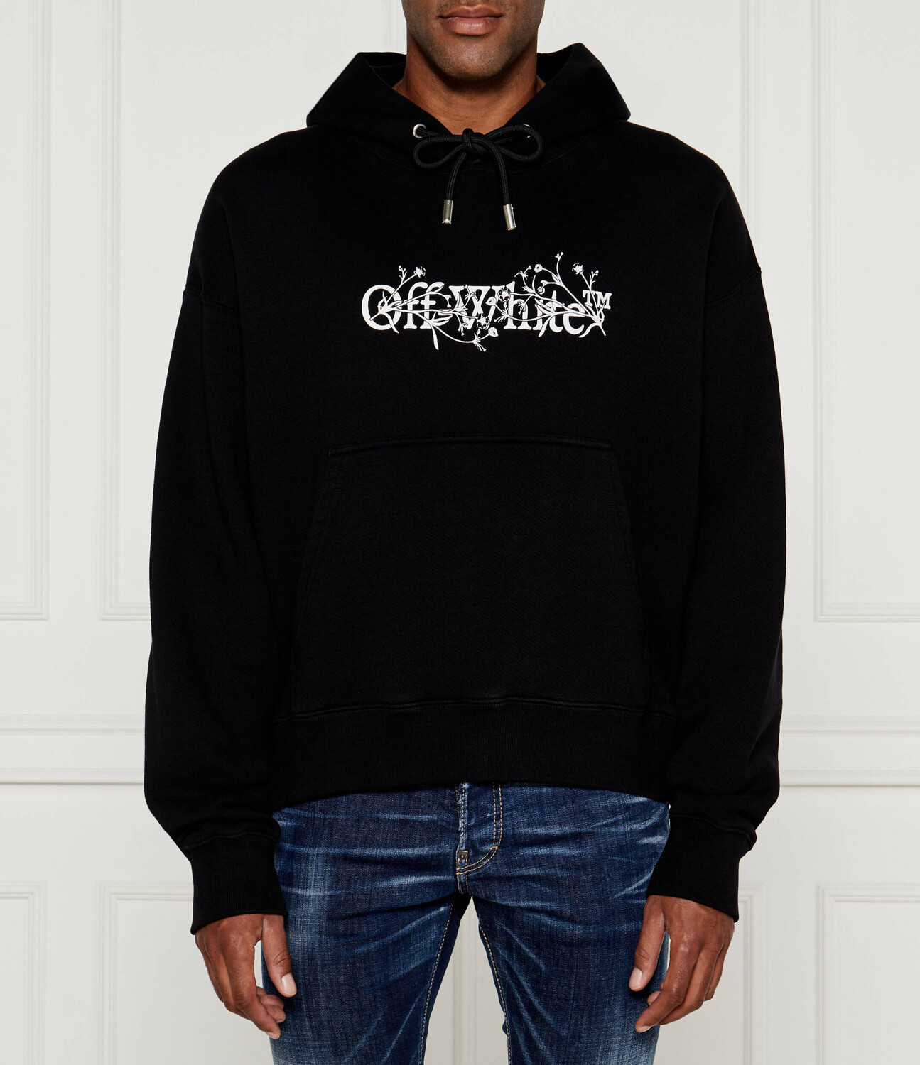 

Толстовка OFF-WHITE Regular Fit, черный