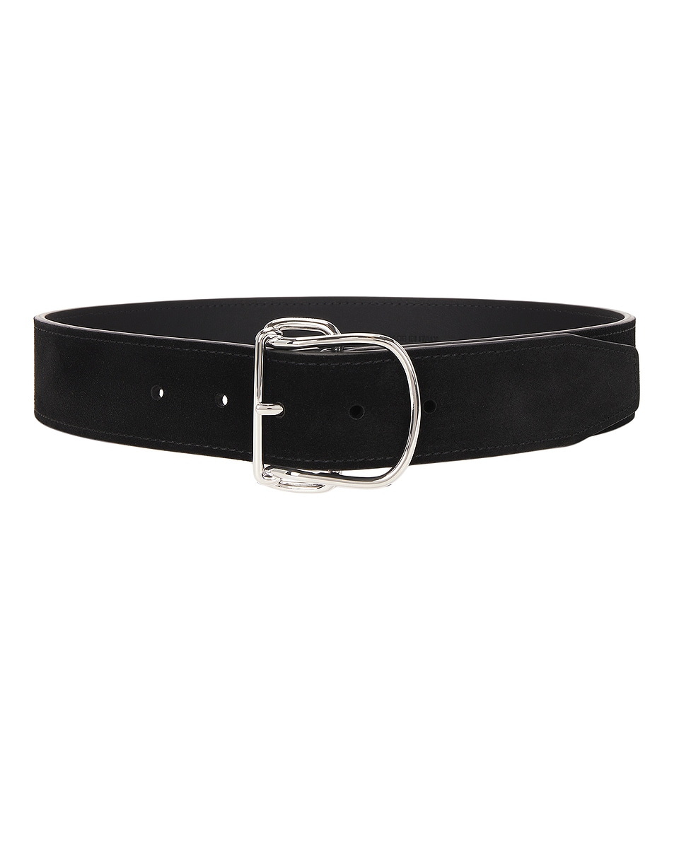 

Винтажный замшевый ремень Swirl Toteme, Black