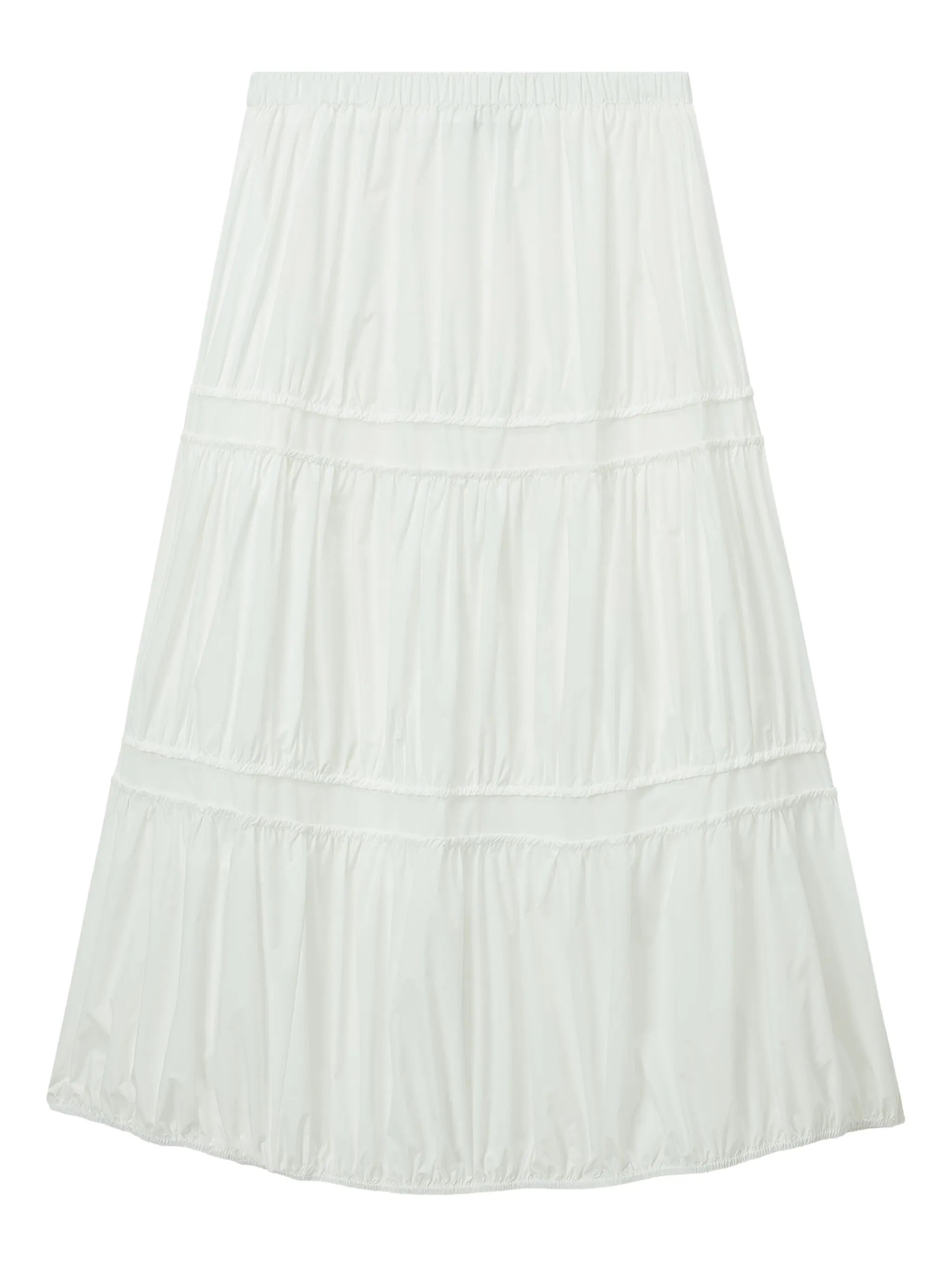 

Ярусная юбка с оборками Tout A Coup, белый
