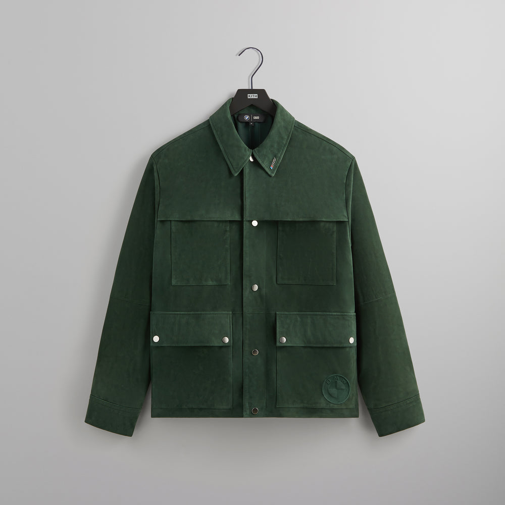 

Куртка Kith for BMW Finn Suede Jacket, цвет Vitality