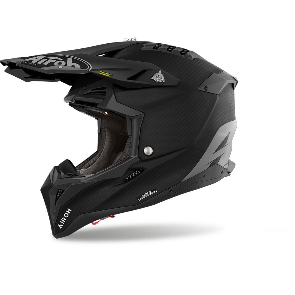 

Шлем для мотокросса Airoh AV3G35 Aviator 3 Carbon, черный