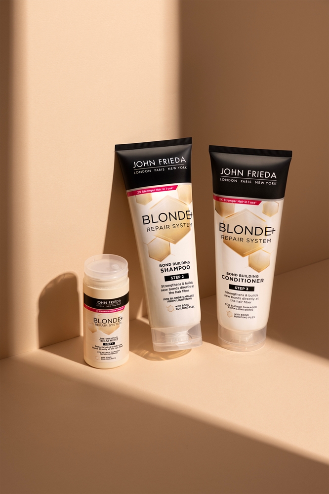 Восстанавливающий шампунь Blonde+Repair для светлых волос John Frieda, 250 мл — фото 2