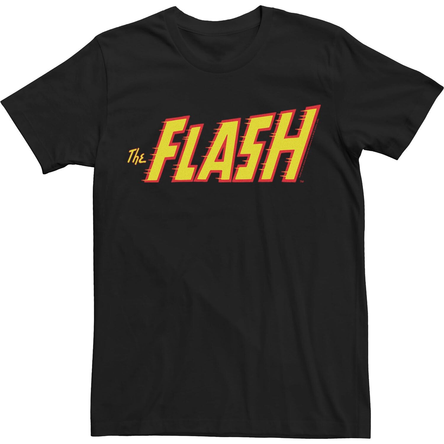 

Мужская футболка Flash с логотипом Flash Licensed Character