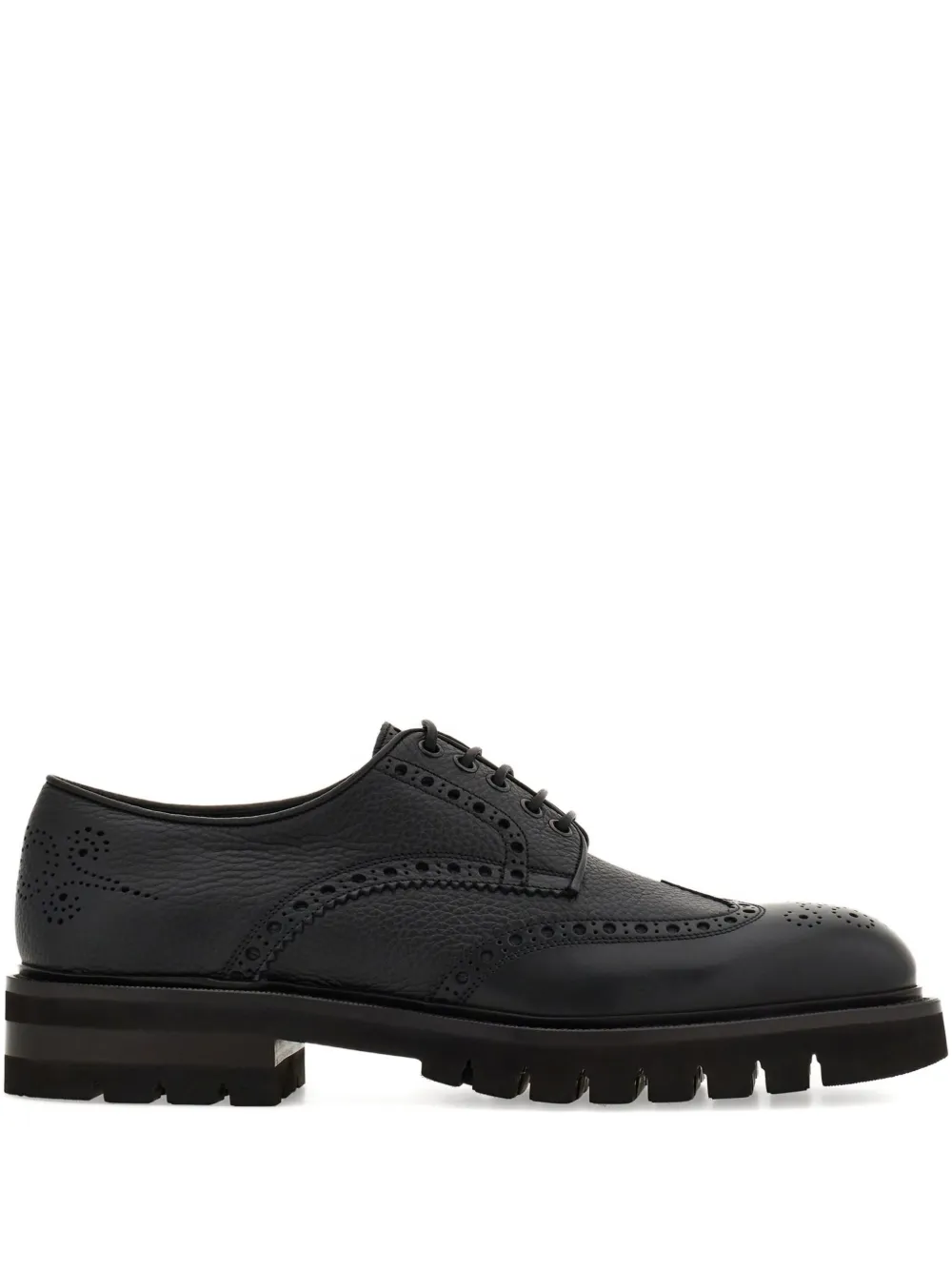 

Броги-дерби Ferragamo, черный