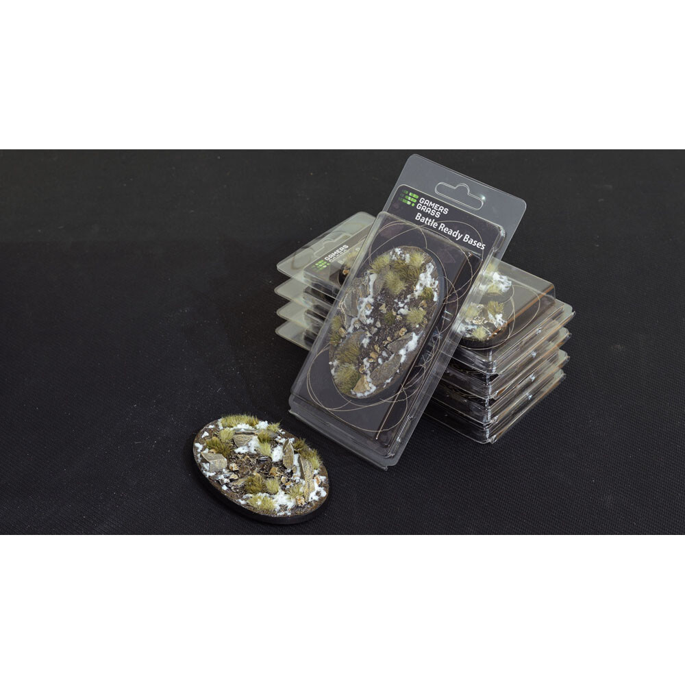 

Аксессуары Gamers Grass Battle Ready Bases: Winter - Oval 105mm (1)