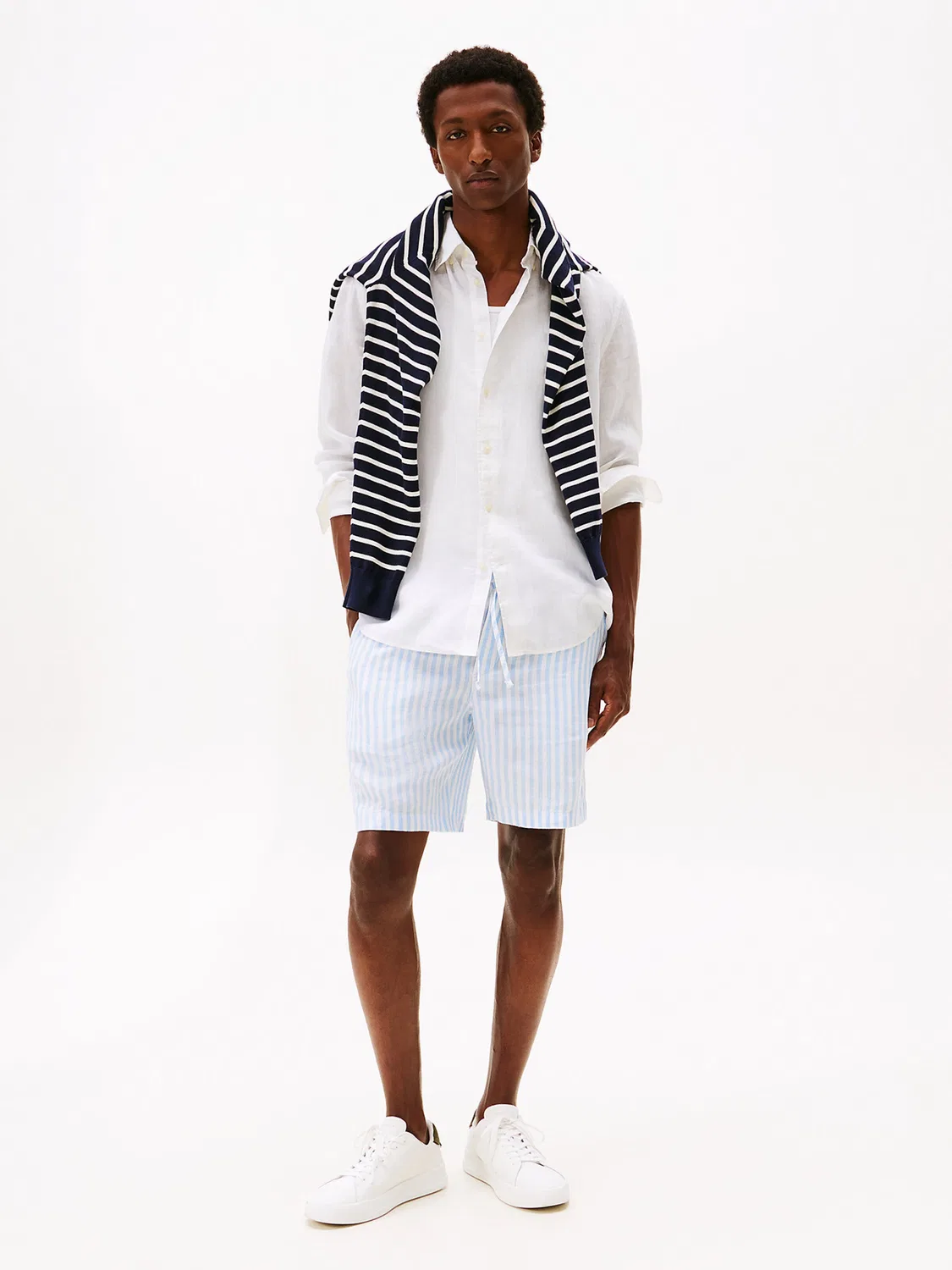 Рубашка на пуговицах стандартного кроя Tommy Hilfiger, White — фото 3