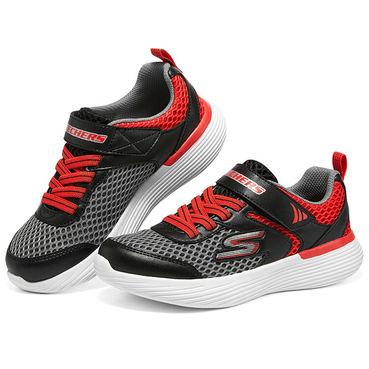 Кроссовки Skechers Kids Lifestyle Shoes Kids Low-top Gray/Red — фото 3