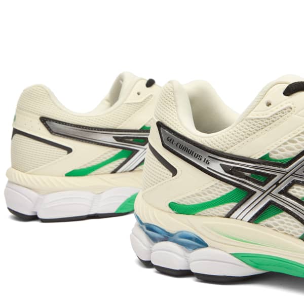 Кроссовки Gel-Cumulus 16 Asics, айвори & pure серебро — фото 4